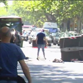 Disturbios en Valencia durante la jornada de huelga general en el sector de la educación