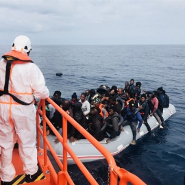 Fotografía de Salvamento Marítimo