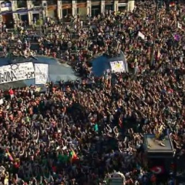 Aniversario del 15-M: Menos gente, algunos retos conseguidos