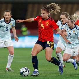 Fotografía de archivo, tomada el 30 de noviembre de 2021, de la centrocampista de la selección española, Alexia Putellas.