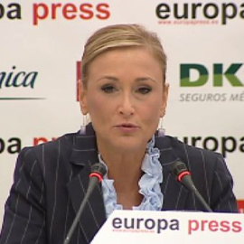 Cifuentes: "Mi meta es acabar la legislatura como delegada del Gobierno"