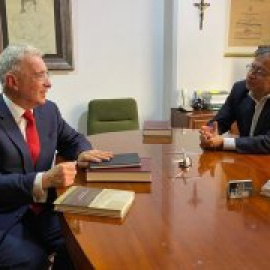Gustavo Petro apuesta por el diálogo y se reúne con Álvaro Uribe