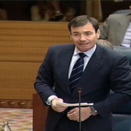 Rifirrafe entre Ignacio González y Tomás Gómez en la Asamblea de Madrid