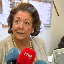 Rita Barberá, tranquila ante su posible imputación en el caso Noos