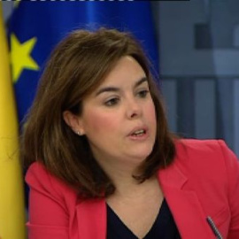 Saénz de Santamaría: "La tarea del Gobierno de Rajoy es beneficiar a la marca España"