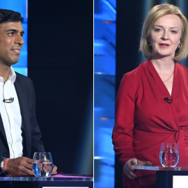 El exministro de Economía, Rishi Sunak, y la ministra de Exteriores, Liz Truss, son los dos finalistas que se disputarán el puesto de Boris Johnson.