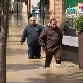 Inundación histórica en Pamplona