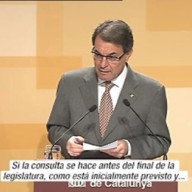 Mas agotará la legislatura pase lo que pase con la consulta