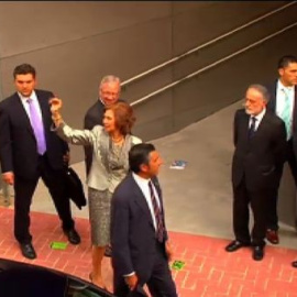 Murcia aprovecha la visita de la Reina para pedir consenso social