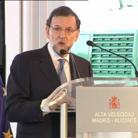 Rajoy: "El AVE nos hace ver que somos más que capaces de salir adelante"
