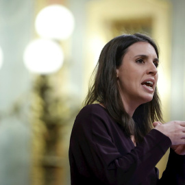 La ministra de Igualdad, Irene Montero