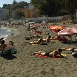 26 banderas negras en las playas de Málaga