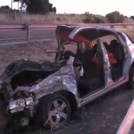 Fallece una joven en accidente de tráfico en Madrid