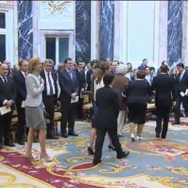 La infanta en un acto oficial, 671 días después