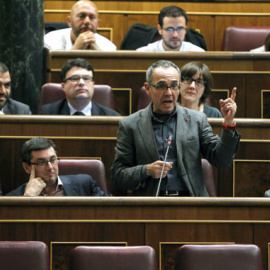 Coscubiela: "Diga aquí que Bárcenas no tiene nada que ver con su partido"