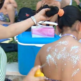 La piel de los niños absorbe tres veces más sol que la de los adultos