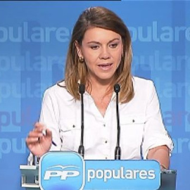 Cospedal: "De esas cosas que se cuentan, las mentiras no se documentan"