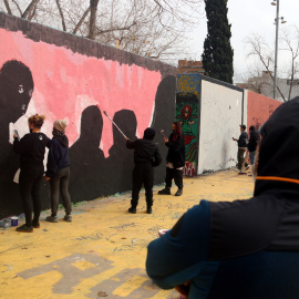 Grafiteros Pablo Hasél