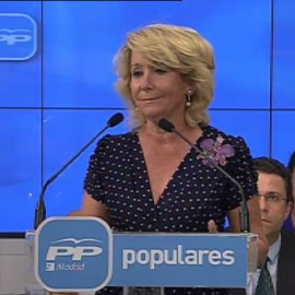 Aguirre: "Si ha habido irregularidades en la financiación tendremos que reconocerlas"