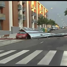 Una fuerte tormenta provoca cuantiosos daños en Cuenca