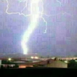 Las tormentas eléctricas provocan tres incendios en Almería