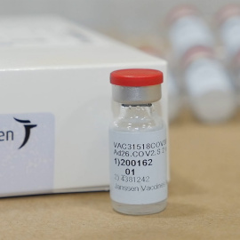 Una dosis de la vacuna de Johnson and Johnson.