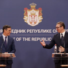 Pedro Sánchez en Belgrado