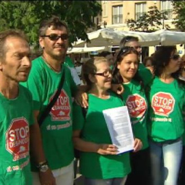 La PAH de Córdoba, en marcha hacia el Parlamento Europeo