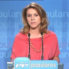 Cospedal sobre los pagos en efectivo: "Todos nuestros ingresos están declarados a Hacienda y están justificados debidamente"