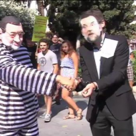  Gritos en contra de Rajoy en Mallorca