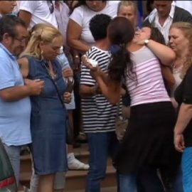 Dolor inmenso en el funeral de dos menores arrollados por un coche en Jerez 