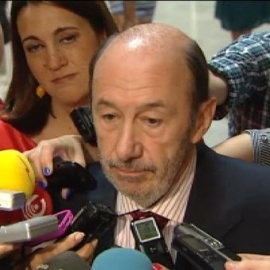 Rubalcaba: "Griñán está cumpliendo con su deber"