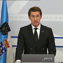 Núñez Feijóo: "Galicia estará por siempre más triste"