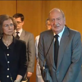 Don Juan Carlos: "Todos los españoles estamos unidos en este momento"