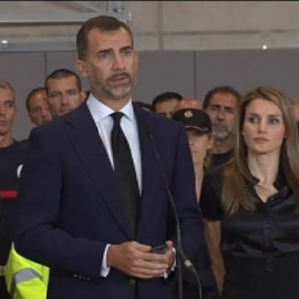 Felipe a los gallegos: "Sois un ejemplo de ciudadanos, estamos orgullosos"