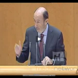 Rubalcaba culmina a Rajoy a dimitir porque "hace daño a España y a la democracia"