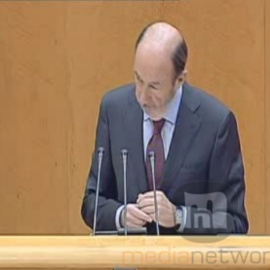Rubalcaba culmina a Rajoy a dimitir porque "hace daño a España y a la democracia"