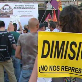 Manifestación en Madrid por el caso Bárcenas
