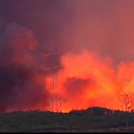 Los incendios en Ourense no dan tregua