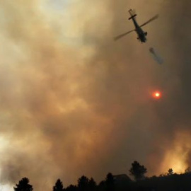 Ourense, ciudad cercada por las llamas