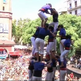En estado crítico el 'casteller' herido en las fiestas de Gràcia