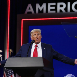 Donald Trump. Foto de archivo, 28/02/2021.