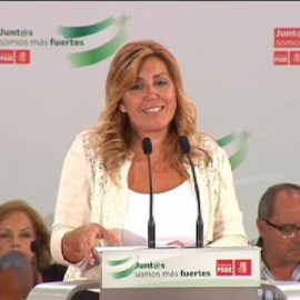 Susana Díaz: "Seré implacable en la lucha contra la corrupción"