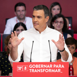 Intervenció del president del Govern espanyol, Pedro Sánchez, al Comitè Federal del PSOE.