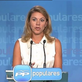 Cospedal: "Todo lo que tenía que declarar lo hice ante el juez"
