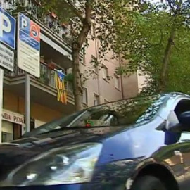 Aparcamiento gratuito en las puertas de los establecimientos en Girona