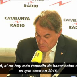 Mas retrasará el reto soberanista a 2016 si el Gobierno no permite la consulta