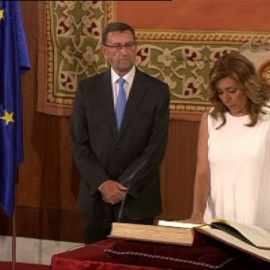 Susana Díaz jura el cargo de presidenta de la Junta de Andalucía