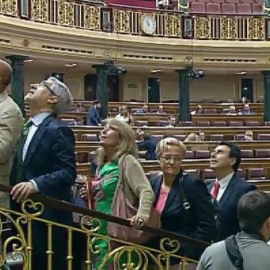 Rubalcaba y Cayo Lara acusan a Rajoy de mentir sobre Bárcenas y vuelven a reclamar su dimisión