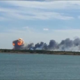 Rusia asegura que las explosiones de Crimea han sido por accidente